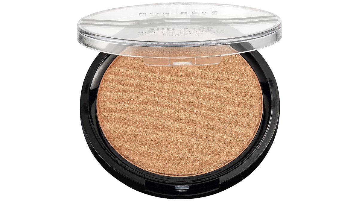 Μπρονζέ πούδρα για ηλιοκαμένη όψη, Sun-Kiss, Mineral Bronzing Powder No 01 Shimmer, Mon Rêve