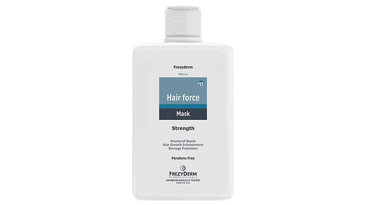 Μάσκα μαλλιών για ενδυνάμωση, Hair Force Mask, Strength, Frezyderm (στα Φαρμακεία)