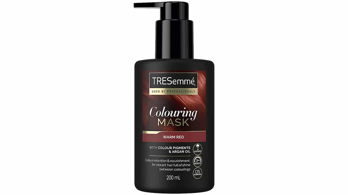 Χρωμομάσκα που ενισχύει το κόκκινο χρώμα στα μαλλιά, Colouring Mask, Warm Red, TRESemmé