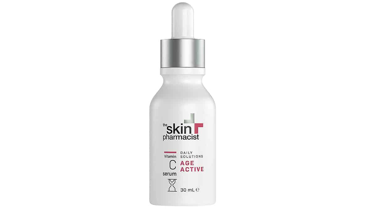 Ορός λάµψης για οµοιόµορφο τόνο, The Skin Pharmacist, Age Active, Vitamin C Serum, InterMed (στα Φαρµακεία από την InterMed)