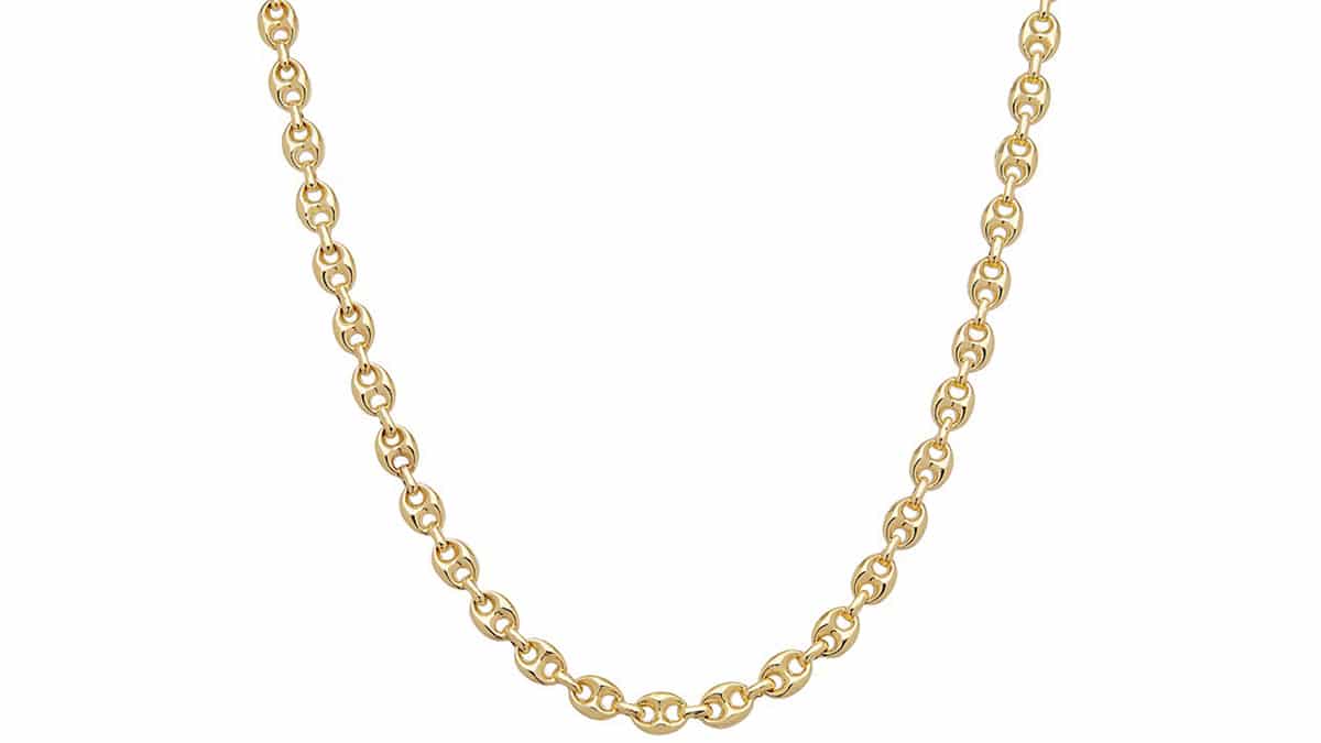 Καδένα από χρυσό Κ14, Al'oro Jewellery, www.aloro.gr