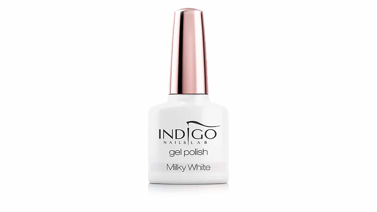 .Βερνίκι νυχιών για ημιμόνιμο μανικιούρ, Gel Polish Milky White, Indigo Nails Lab - www.indigo-nails.gr