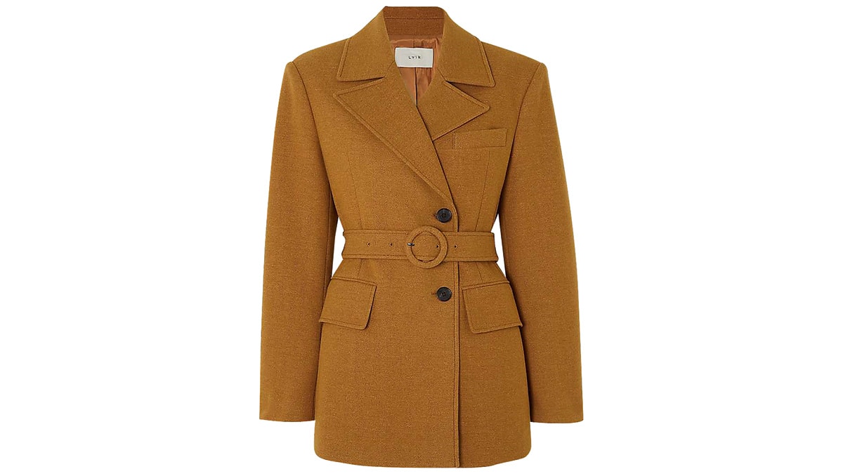 Blazer µε ζώνη, LVIR, lyst.com