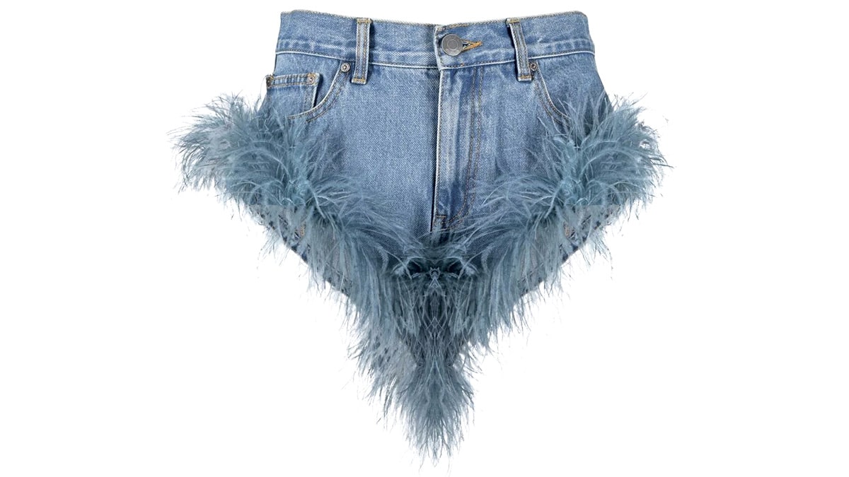 DENIM ΣΟΡΤΣ, AREA, LYST.COM