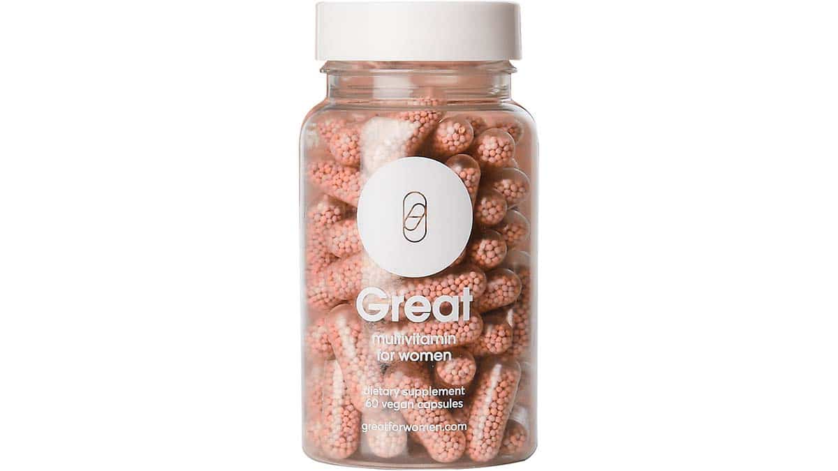 Γυναικεία πολυβιταμίνη, που μεταξύ άλλων, έχει αντιοξειδωτική δράση και προστατεύει το δέρμα, Great Multivitamin for Women, Great for Women (greatforwomen.com)