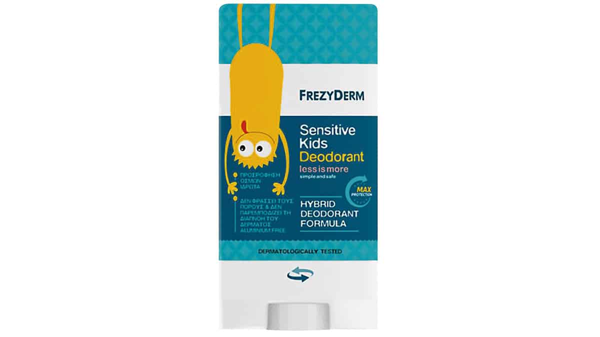 Αποσµητικό για παιδιά, Sensitive Kids, Deodorant, Frezyderm, €7,86 (στα Φαρµακεία)