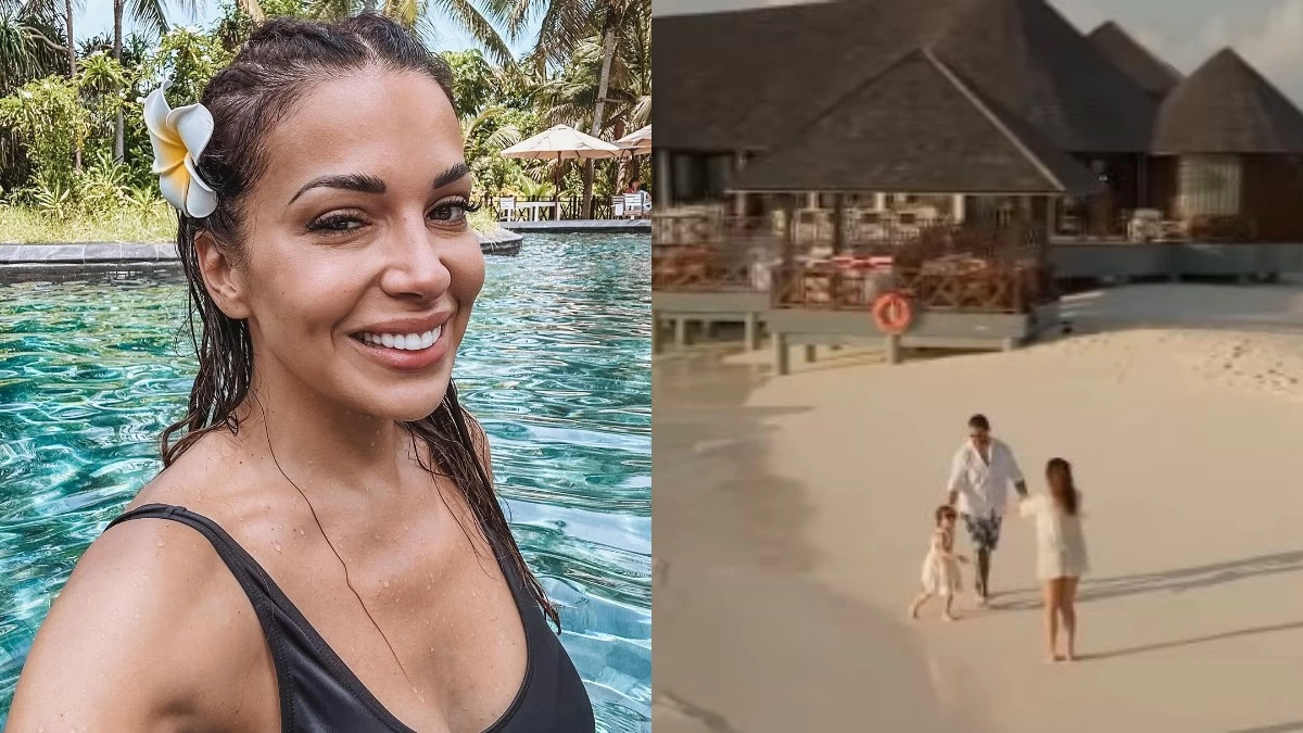 Ελένη Χατζίδου – Ετεοκλής Παύλου: Αξέχαστες στιγμές στις Μαλδίβες! Κάνουν κούνια στην παραλία με την κόρη τους