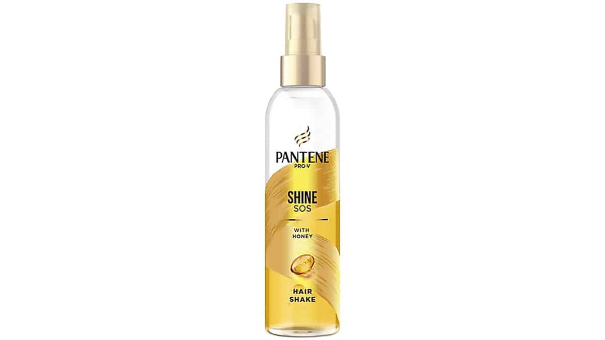 Σπρέι μαλλιών χωρίς ξέβγαλμα για λάμψη, Shine SOS with Honey, Hair Shake, Pantene Pro-V, €5,97