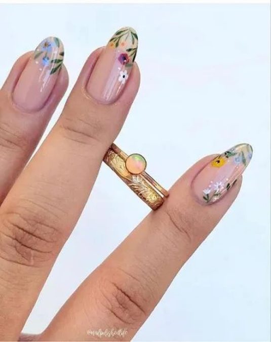 Floral Nails