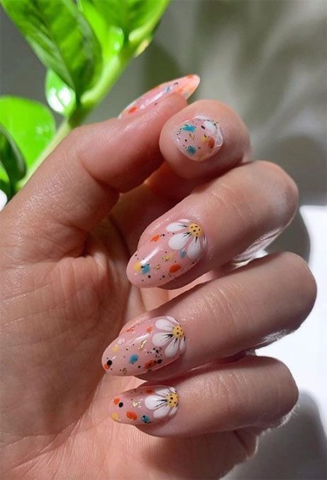 Floral Nails