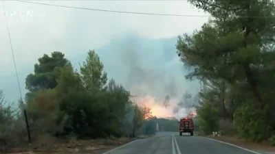 Φωτιά στην Πεντέλη: Συναγερμός στο Παίδων - Εκκενώθηκε το νοσοκομείο