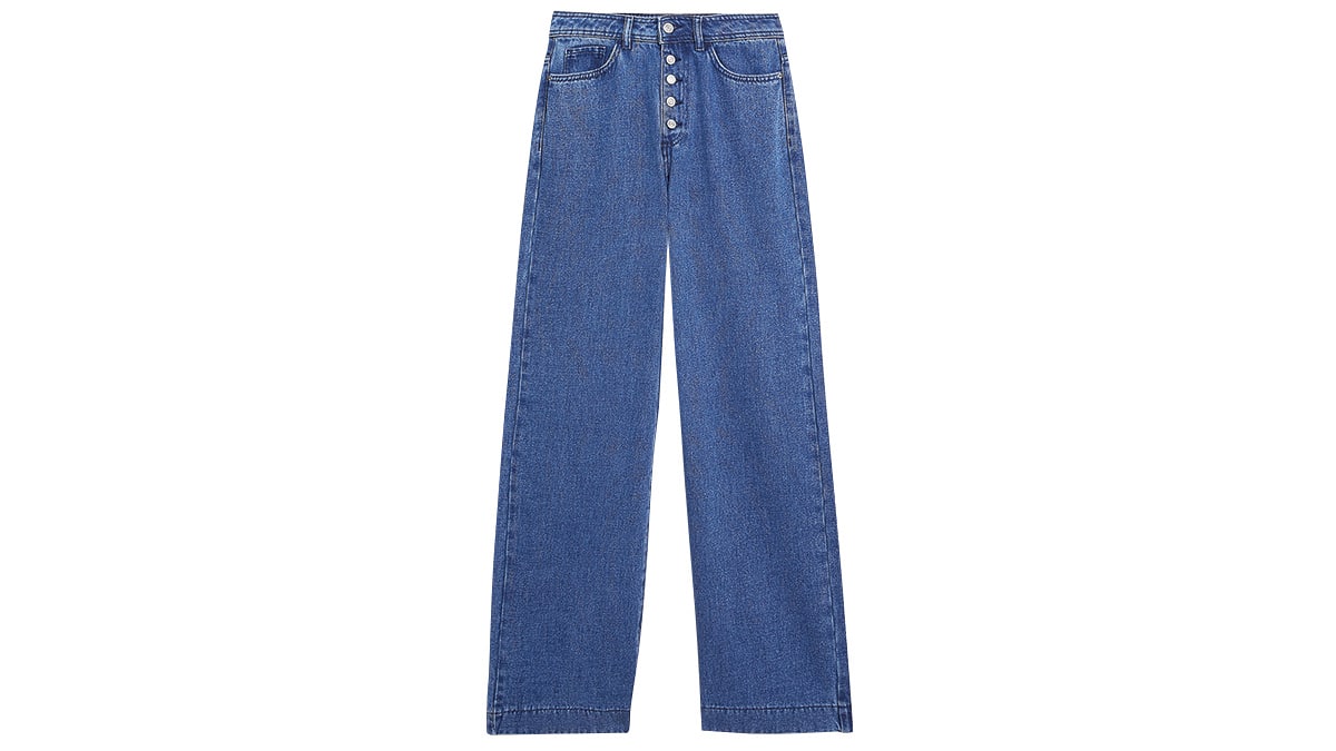Ψηλόμεσο τζιν, Μarks & Spencer, €55,99, www.marksandspencer.com/gr