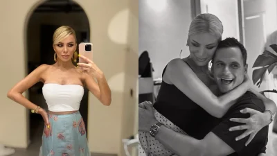 Κατερίνα Καινούργιου: Στην Ισπανία με τον Παναγιώτη Κουτσουμπή - Με φλατ παπούτσια και σχεδόν άβαφη η παρουσιάστρια