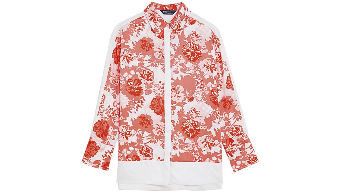 Φλοράλ πουκάμισο, Marks & Spencer, €39,95, www.marksandspencer.com/gr