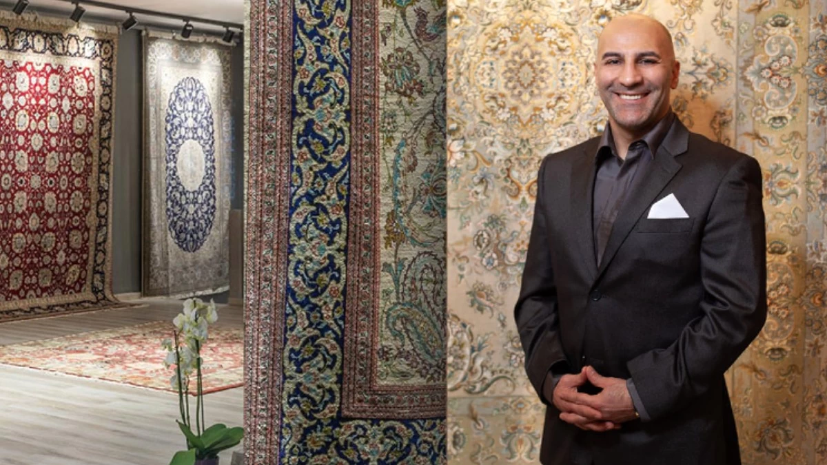 MOGADAM CARPETS: Η τέχνη των χειροποίητων χαλιών μέσα από τα μάτια του expert Αχιλλέα Μογαντάμ