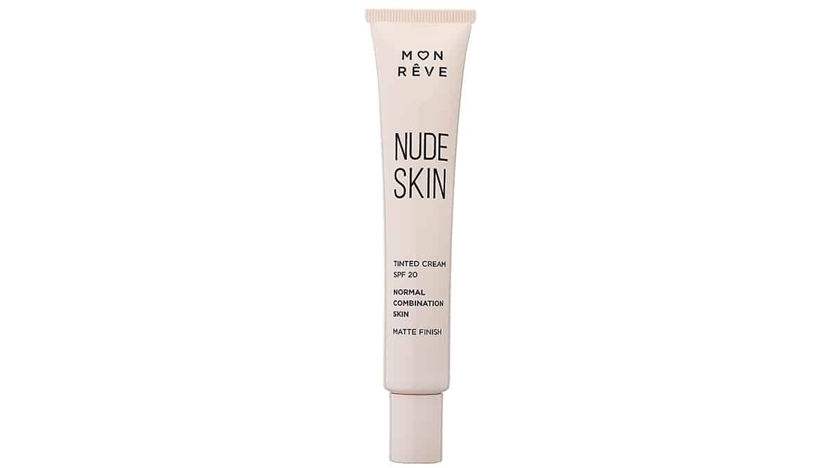 Κρέμα με χρώμα & SPF20, Nude Skin, Tinted Cream SPF20, Normal to Combination Skin N o 101, Mon Rêve, €8,50