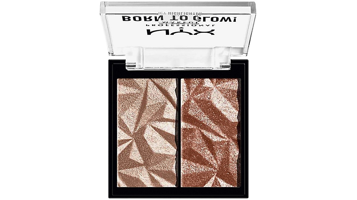 Συλλεκτικό highlighter, Born to Glow Icy Highlighter, High Key Flex, Nyx professional makeup, €14,17