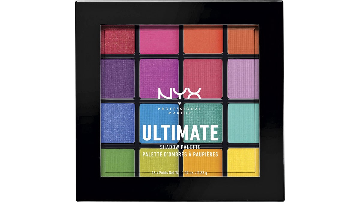Παλέτα σκιών, Ultimate Shadow Palette, Brights, Nyx Professional Makeup, €20,04