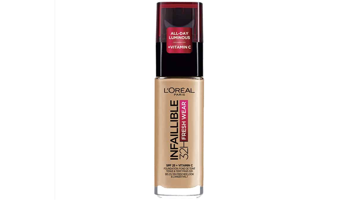 Υγρό makeup, Infaillible 32H Fresh Water SPF25 + Vitamin C, L'Oréal Paris, €18,98