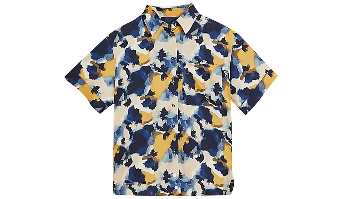 OVERSIZED ΕΜΠΡΙΜΕ ΠΟΥΚΑΜΙΣΟ, MARKS & SPENCER, €35,99, MARKSANDSPENCER.COM/GR