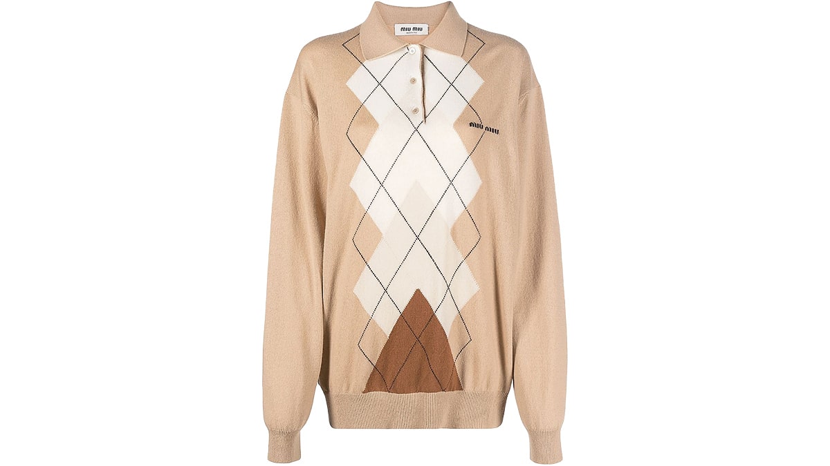 Πλεκτό Polo, Miu Miu, miumiu.com