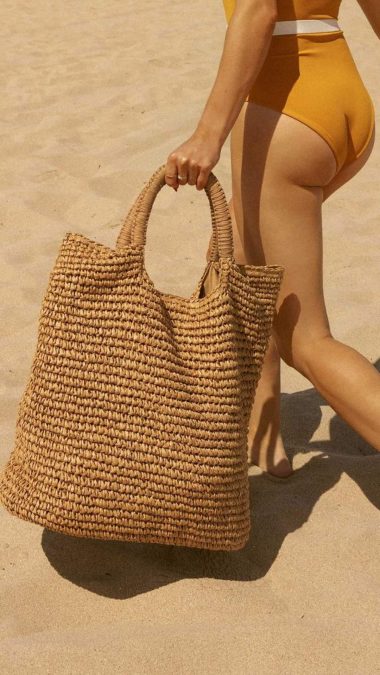 Τσάντα από ψάθα