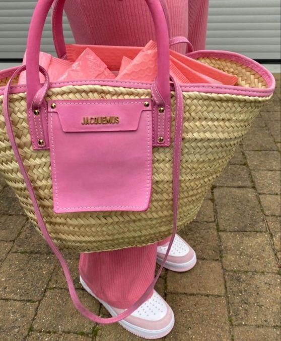 Τσάντα από ψάθα