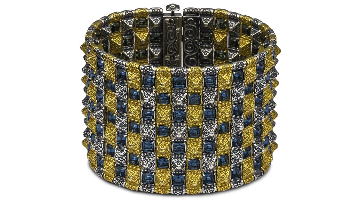 Βραχιόλι Διπλής Όψης με Swarovski Πέτρες, Dimitrios Exclusive, €1.548, www.dimitrios-exclusive.gr