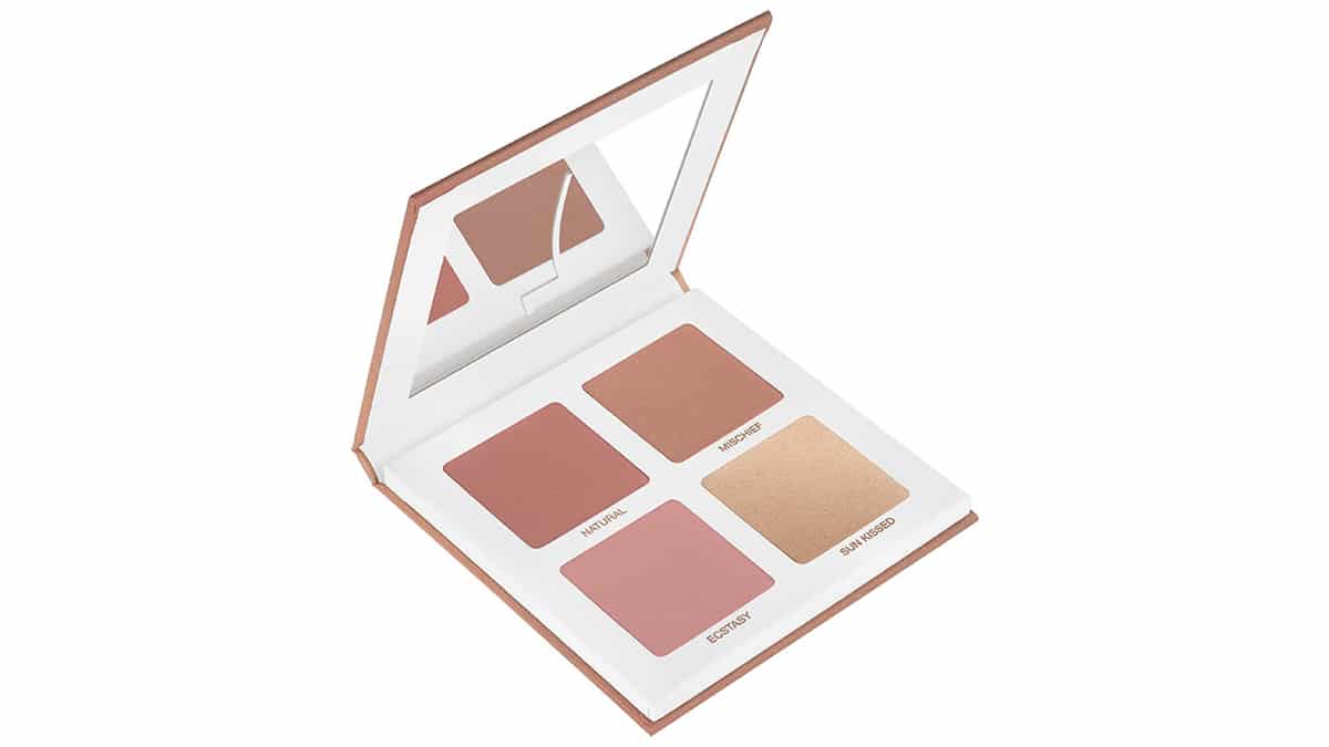 Παλέτα για το πρόσωπο σε φυσικές αποχρώσεις, Natural Bronze Palette, Seventeen, €21,60