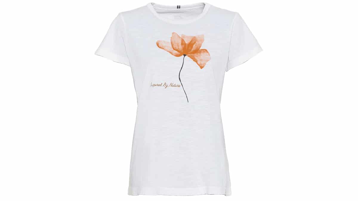 GUCCI/FLORAL Τ-shirt, Camel Active, €49, www.clodist.gr