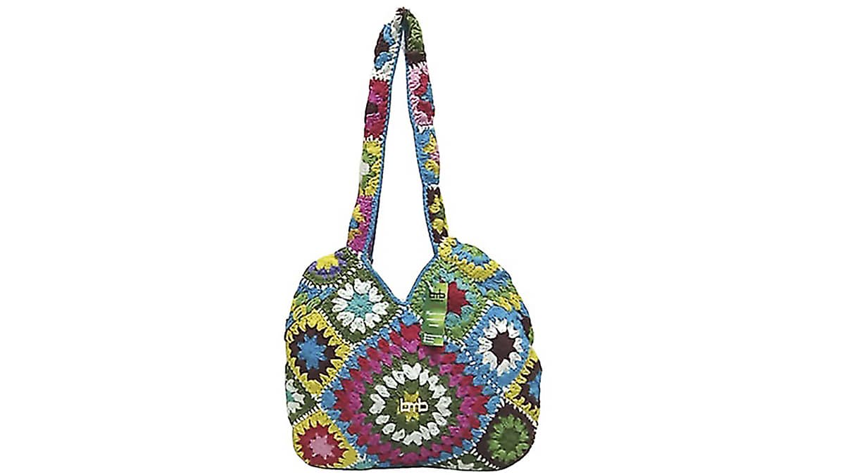 Πλεκτή shoulder bag, BMB Bags, bmbbags.gr