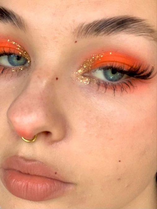 sunset makeup