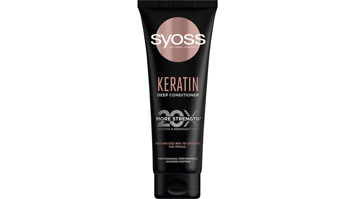 Deep Conditioner που μειώνει το σπάσιμο της τρίχας, Keratin, Syoss, €5,97