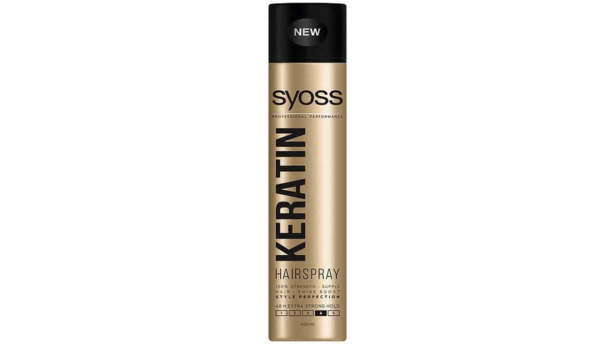 Σπρέι μαλλιών, Keratin Hairspray, Style Perfection, Syoss, €6,20