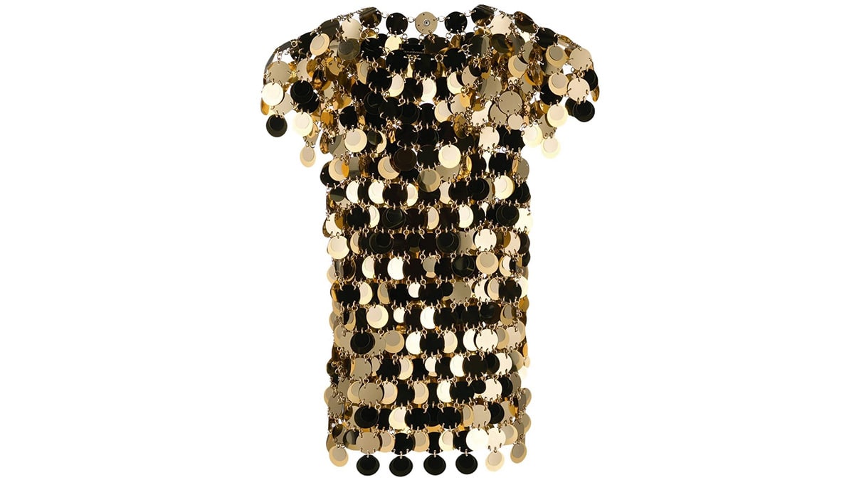 Top σε χρυσαφί διακοσµητικά, Paco Rabanne, farfetch.com