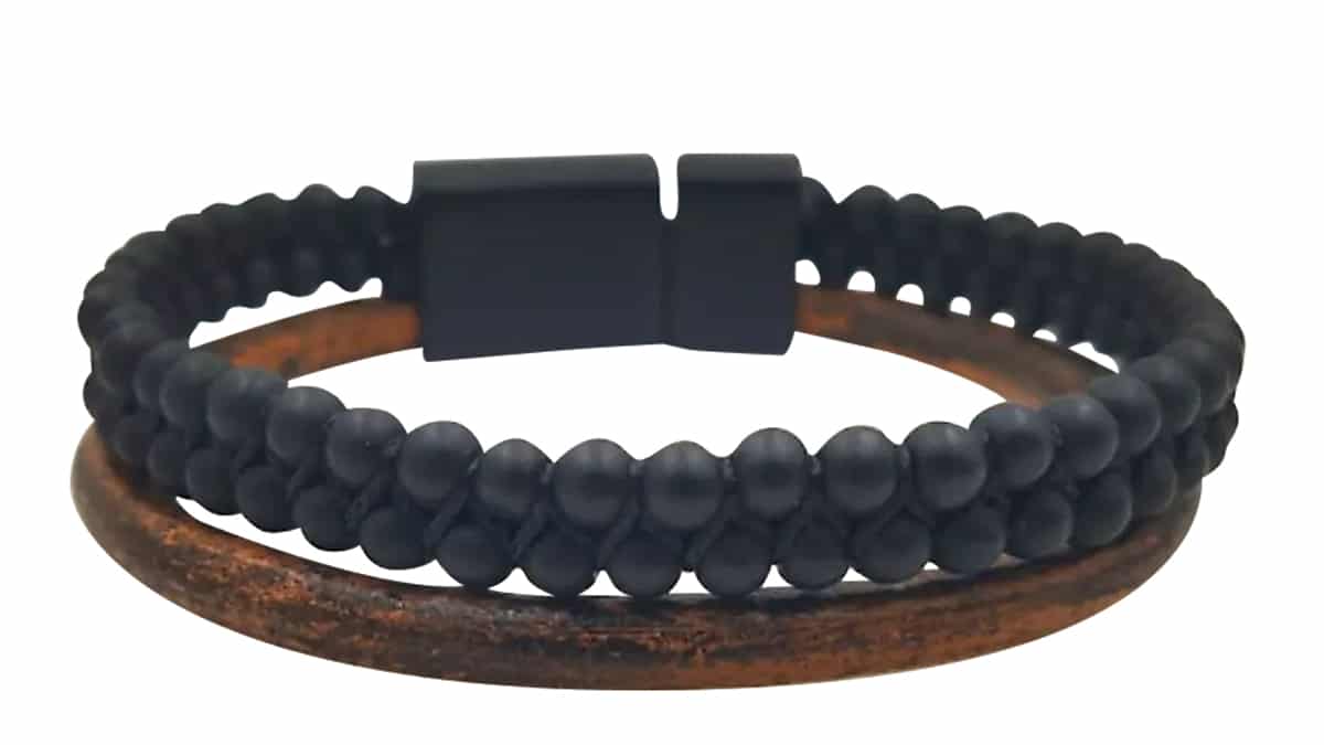 Ανδρικά βραχιόλια, Chrysostomos jewels for men Ανδρικό ρολόι, OOZOO, €85, K.ACE, www.kace.gr