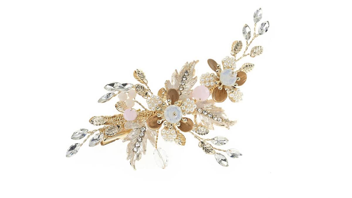 Νυφικό κόσµηµα µαλλιών, €93,50, karaververis.com