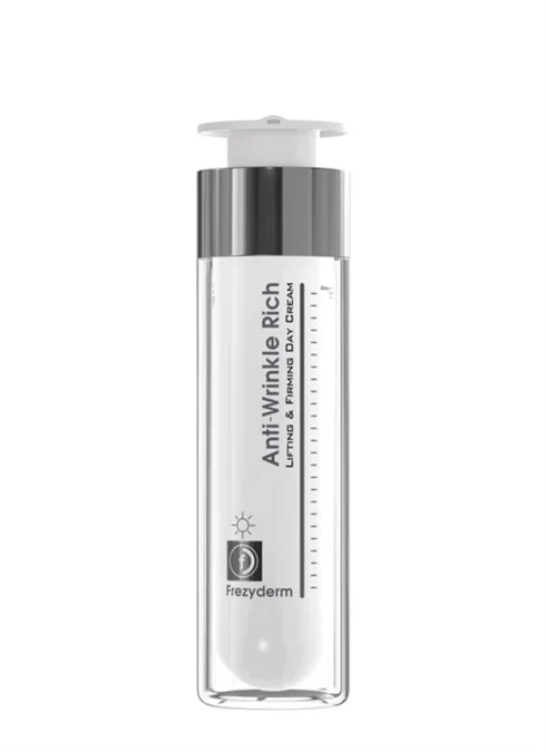 Αντιρυτιδική κρέμα προσώπου, Anti-Wrinkle Rich, Lifting & Firming Day Cream, Frezyderm, €39,53 (στα Φαρμακεία)