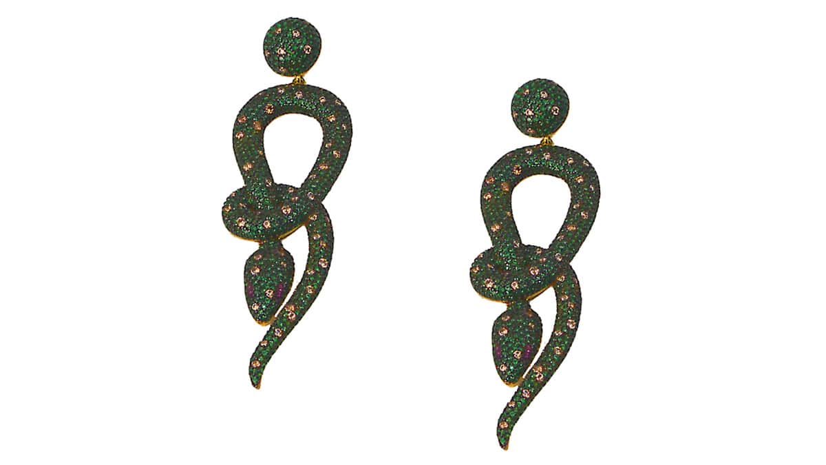 Σκουλαρίκια, KΛRKΛLIS Silver Collection, www.karkalis.gr (Search Code 22010457)