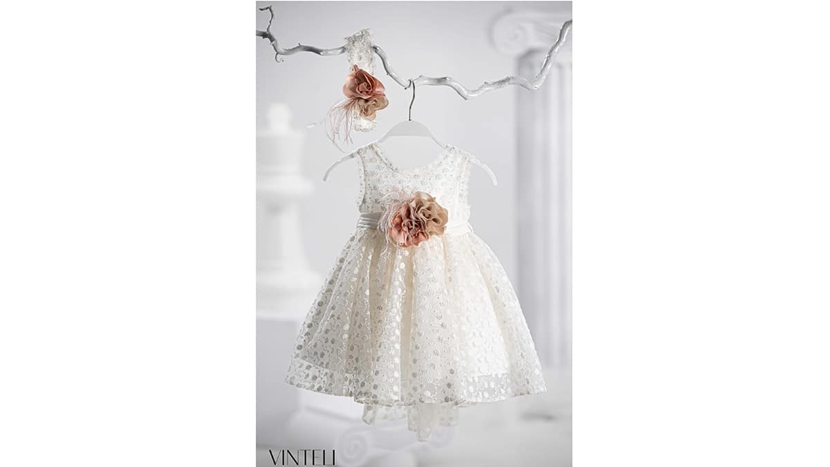 Βαφτιστικό φόρεμα, Jennifer's, www.jennifers.gr