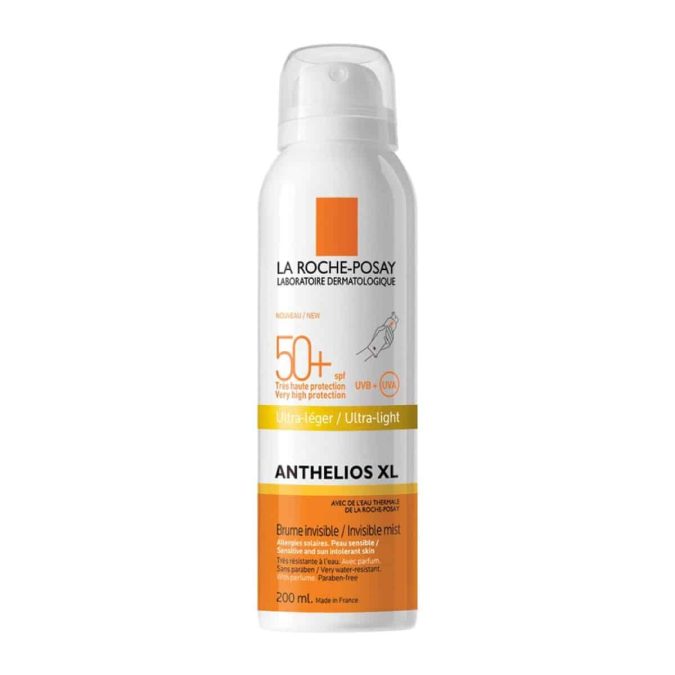 Αντηλιακό mist, Anthelios XL, Invisible Mist SPF50+, La Roche Posay, €25,48 (στα Φαρμακεία)