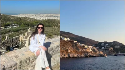 Anne Hathaway: Η Χολυγουντιανή σταρ κάνει διακοπές στην Ελλάδα - Οι φωτογραφίες στο Ηρώδειο