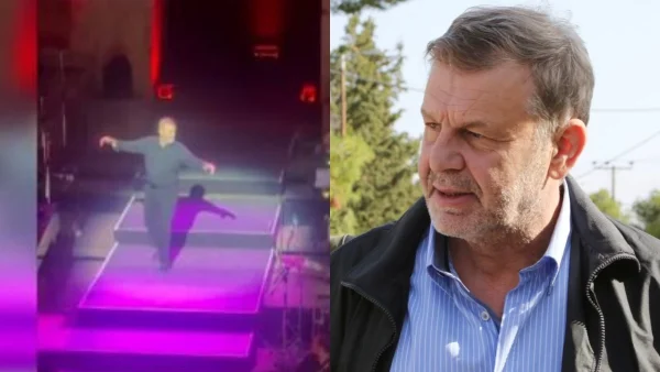 Απόστολος Γκλέτσος: «Γκρέμισε τα μάρμαρα» με το ζεϊμπέκικο στο Ηρώδειο - Τον χειροκρότησε και ο Κασσελάκης