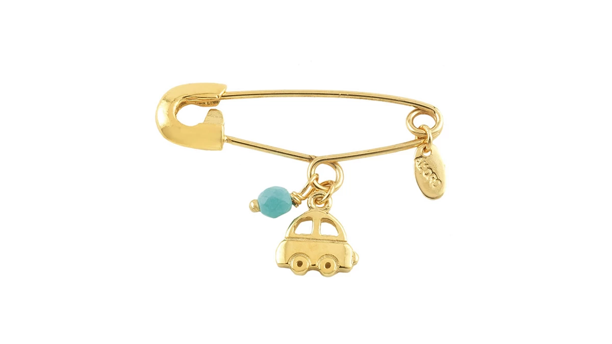 Παραμάνα από χρυσό 14Κ, Al’oro Jewellery, aloro.gr