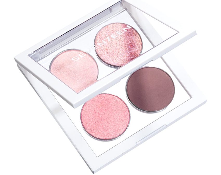 Παλέτα σκιών, Vibrant Eyes Quad Palette No 01, Seventeen, €19