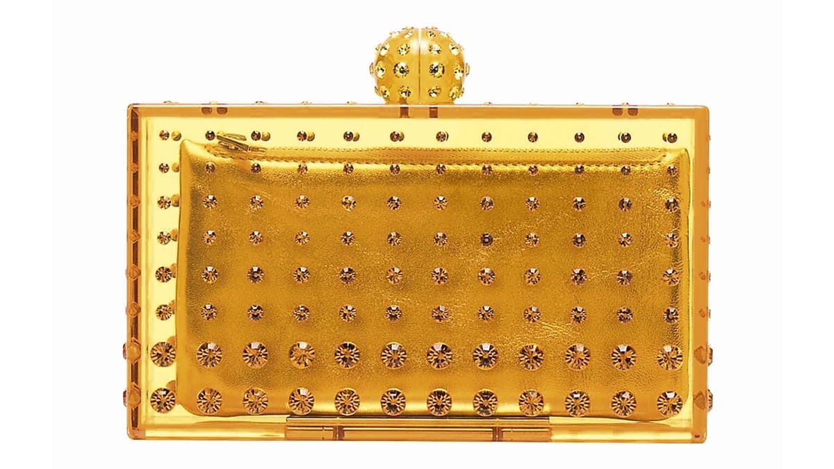 Clutch bag, Aquazzura, farfetch.com