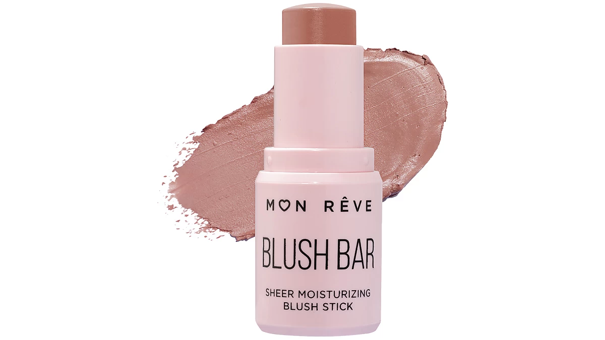 Ενυδατικό κρεμώδες ρουζ σε μορφή στικ, Blush Bar, Sheer Moisturizing Blush Stick, Mon Rêve, €5,95