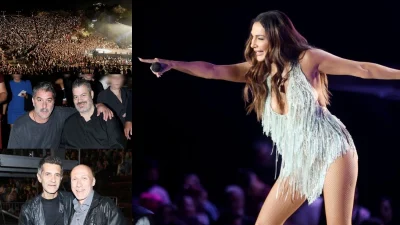 Δέσποινα Βανδή: Στο πλευρό της ο Μπισμπίκης και ο... Φιντιρίκος – Λαμπερό φινάλε στην περιοδεία της