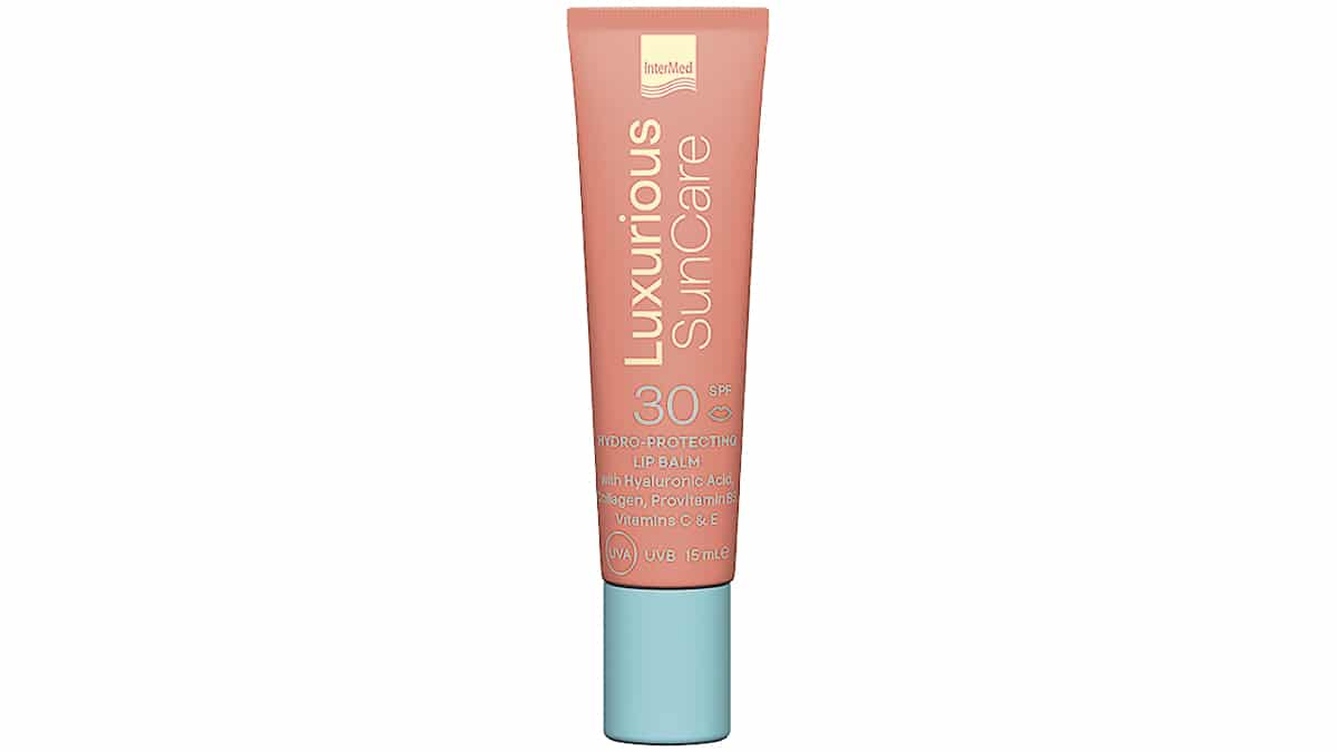 Αντηλιακή προστασία για τα χείλη, Luxurious, Sun Care, Hydro-Protecting Lip Balm SPF30, InterMed (στα Φαρμακεία από την InterMed)