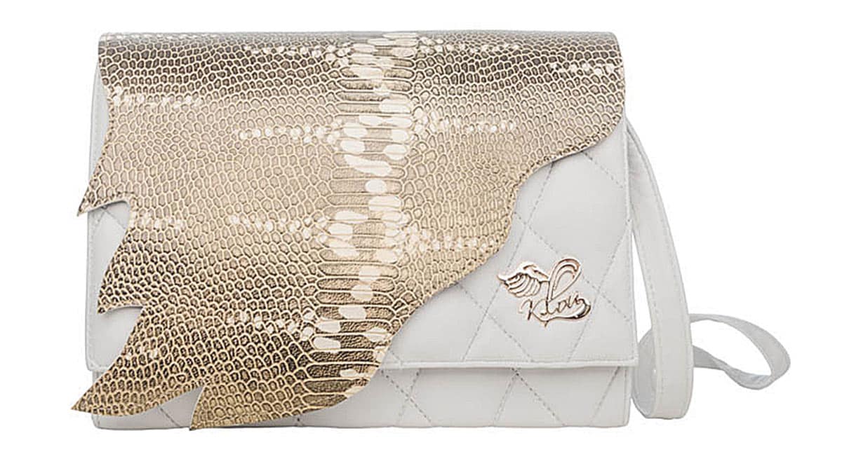 Χειροποίητη δερμάτινη τσάντα, K.Lou Handmade Bags, €190, www.kloucollection.com